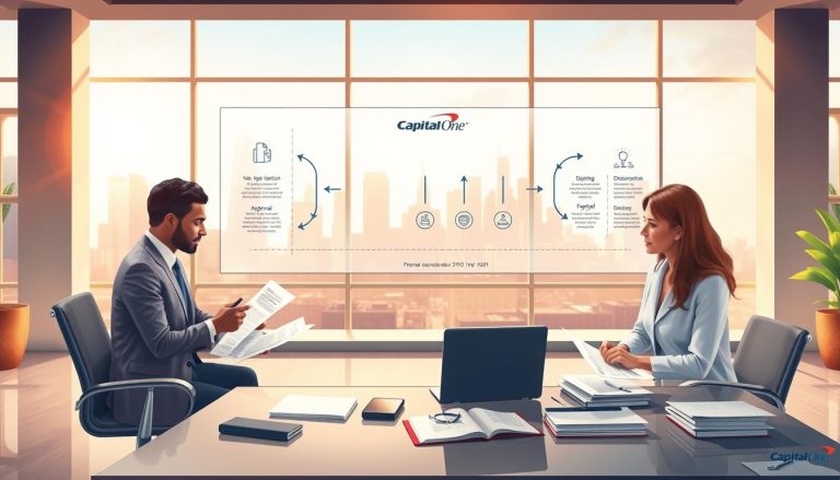 Capital One loan step by step