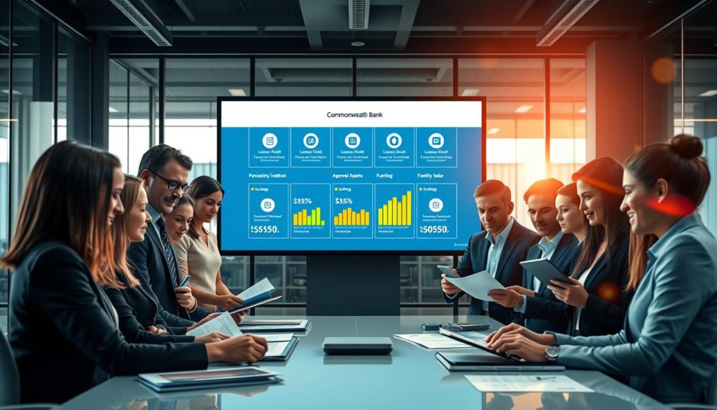 Commonwealth Bank loan status updates