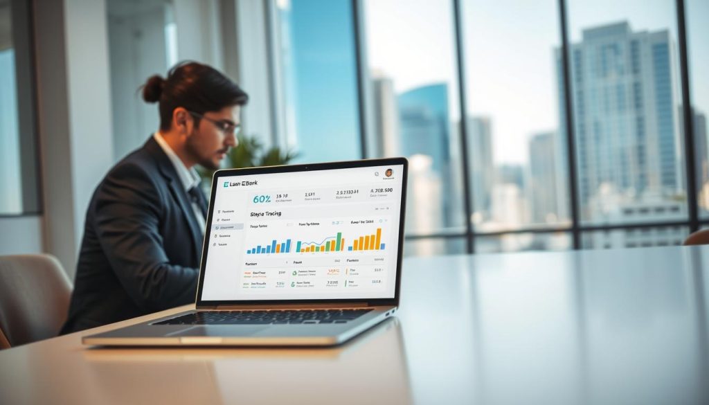 EQ Bank loan request step tracking