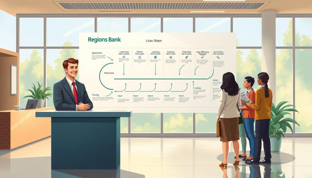 Regions Bank loan steps